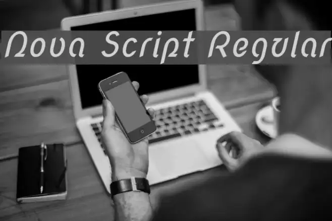Nova Script Regular Example 1