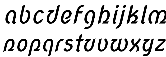 Nova Script Regular Font LOWERCASE