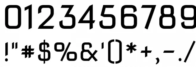 Nova Square خط محارف أخرى