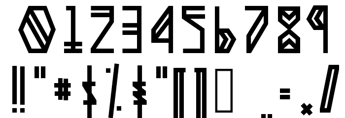 Nova Font OTHER CHARS