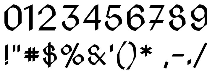 NovaCut Font OTHER CHARS