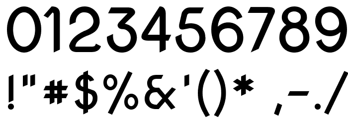 NovaOval Font OTHER CHARS