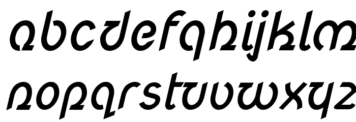 NovaScript Font LOWERCASE