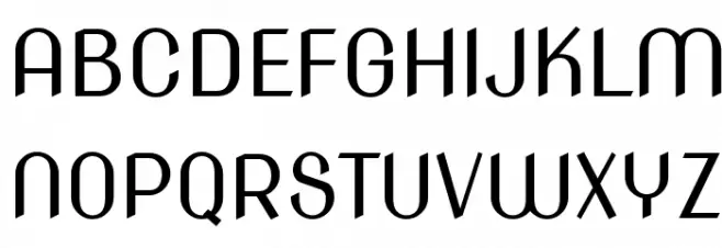 NovaSlim Fonte MAIÚSCULAS