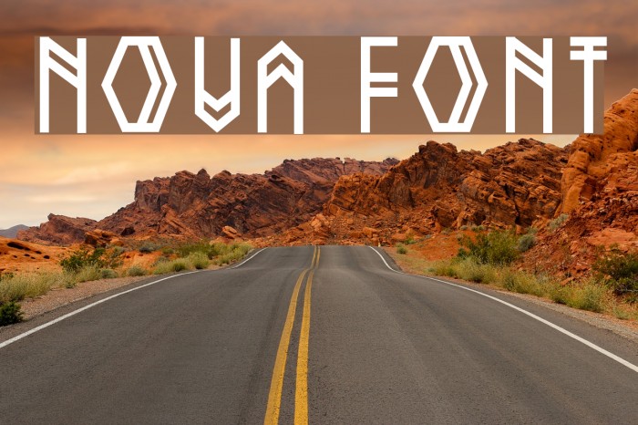 Nova Font examples