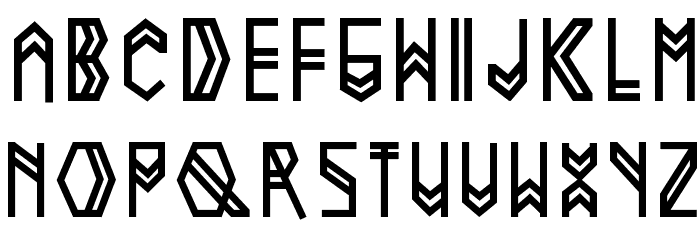 Nova Font LOWERCASE