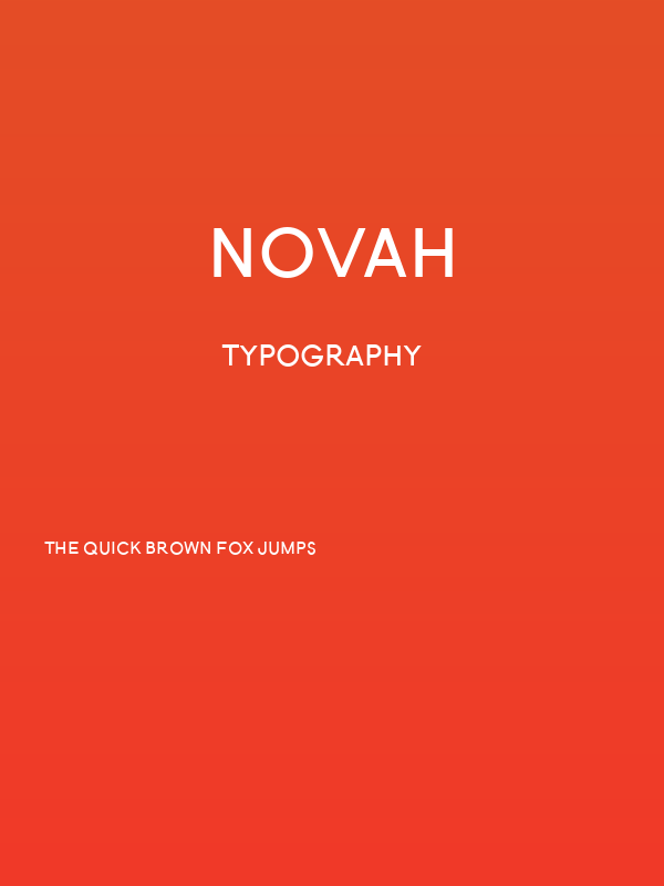 Novah Poster