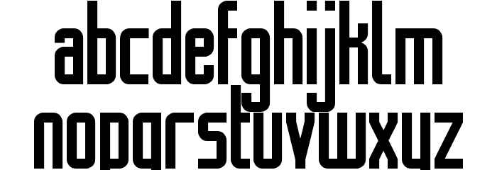 Novation Box St Font LOWERCASE