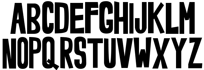 Noveey Bold Font LOWERCASE