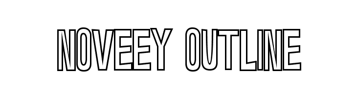 Noveey Outline  baixar fontes gratis