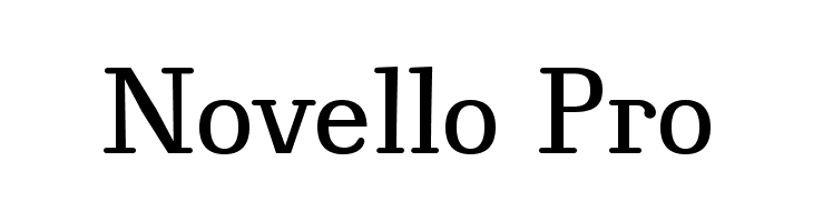 Novello Pro Font