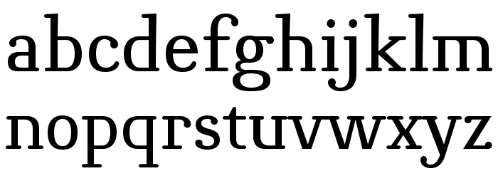 Novello Pro Font LOWERCASE