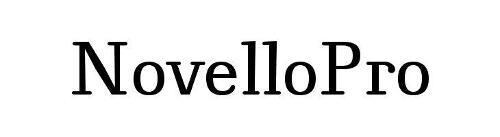 NovelloPro  font caratteri gratis