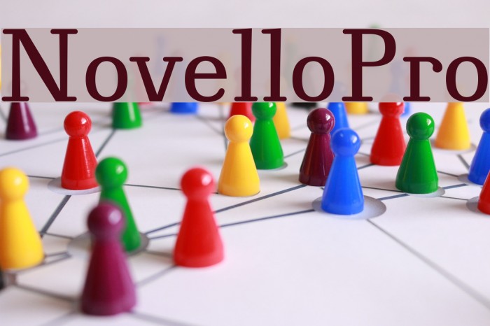 NovelloPro Font examples