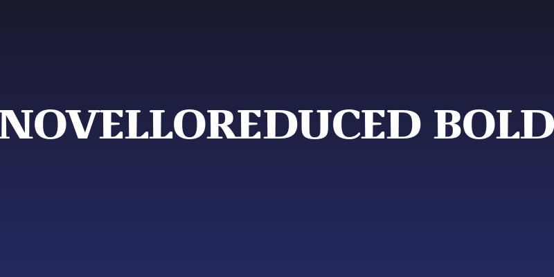 NovelloReduced-Bold Social Header
