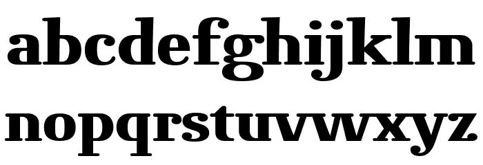 NovelloReduced-Bold Font LOWERCASE