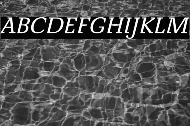 NovelloReduced-Italic Font examples