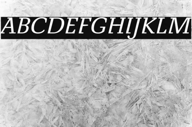 NovelloReduced-Italic Font examples