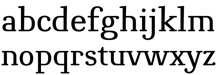 NovelloReduced Font LOWERCASE