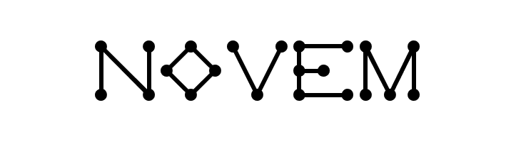 Novem  font caratteri gratis