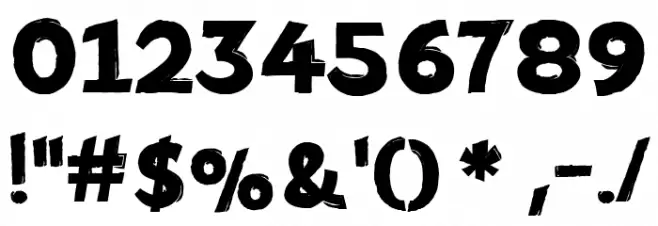 November Night Font OTHER CHARS