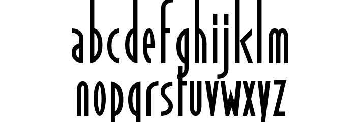 November Sky Demo Bold Font LOWERCASE