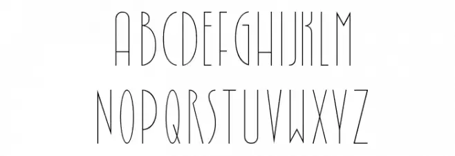 November Sky Demo Light Font UPPERCASE