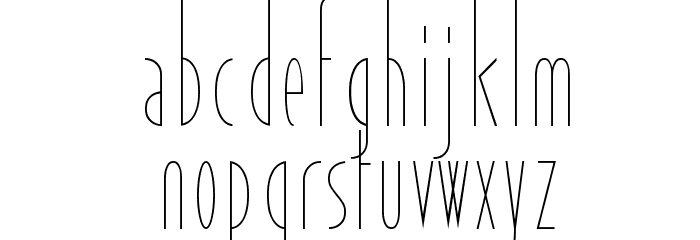 November Sky Demo Font LOWERCASE