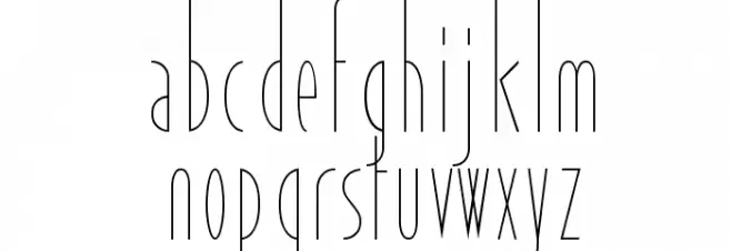November Sky Demo Font LOWERCASE