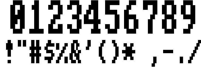 November Font OTHER CHARS