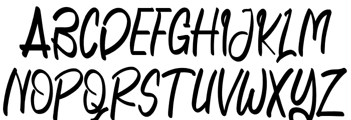 NovemberIsCheerfulRegular Font UPPERCASE