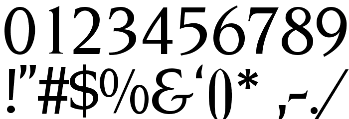 NovemberMedium Normal Font OTHER CHARS