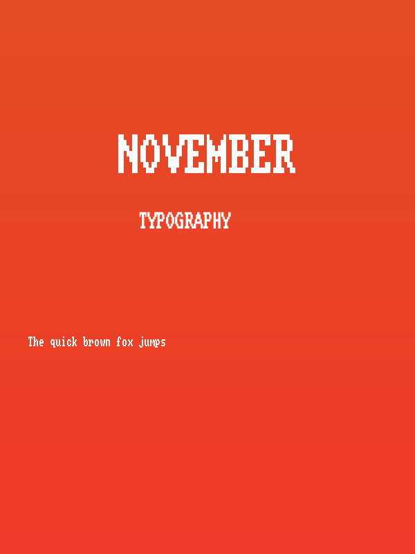 November Poster