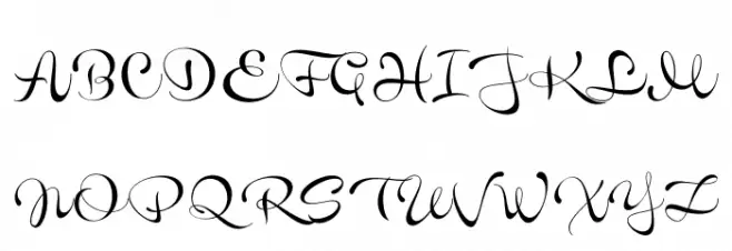Novety Script PERSONAL USE ONLY Regular फ़ॉन्ट अपरकेस