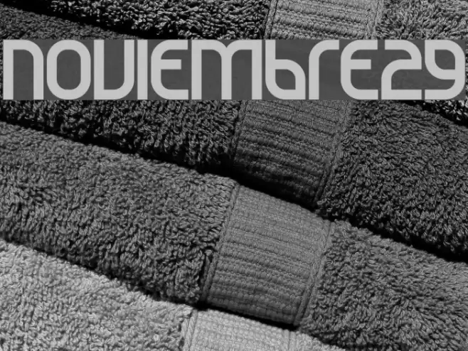 Noviembre29 Font examples