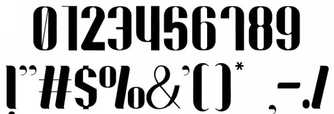 Novintha Font OTHER CHARS