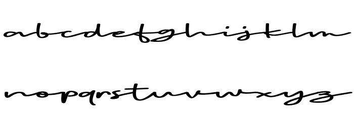 NovitaFREE Font LOWERCASE