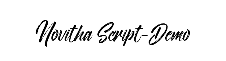 Novitha Script-Demo Fonte