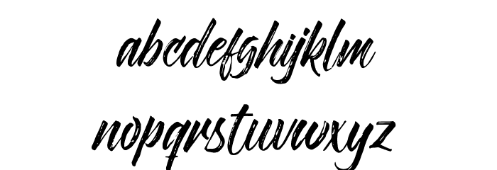 Novitha Script-Demo Font LOWERCASE