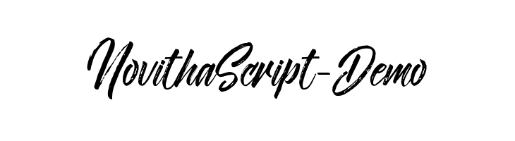 Download Novithascript Demo Webfont Download For Free Ffonts Net SVG Cut Files