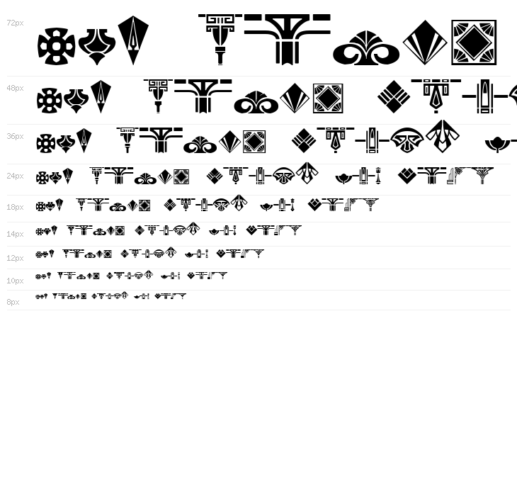 Novo Deco Ornaments Waterfall