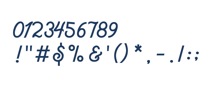 Novocane Monoline FREE Bold Other Characters