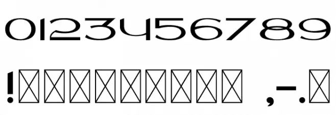 Novoposelensky Font OTHER CHARS