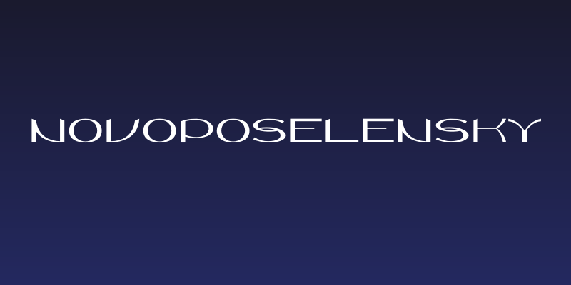 Novoposelensky Social Header