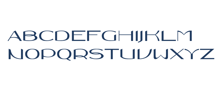 Novoposelensky Lowercase