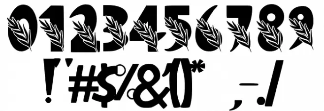 Novox Christmas Polices AUTRES CHARS