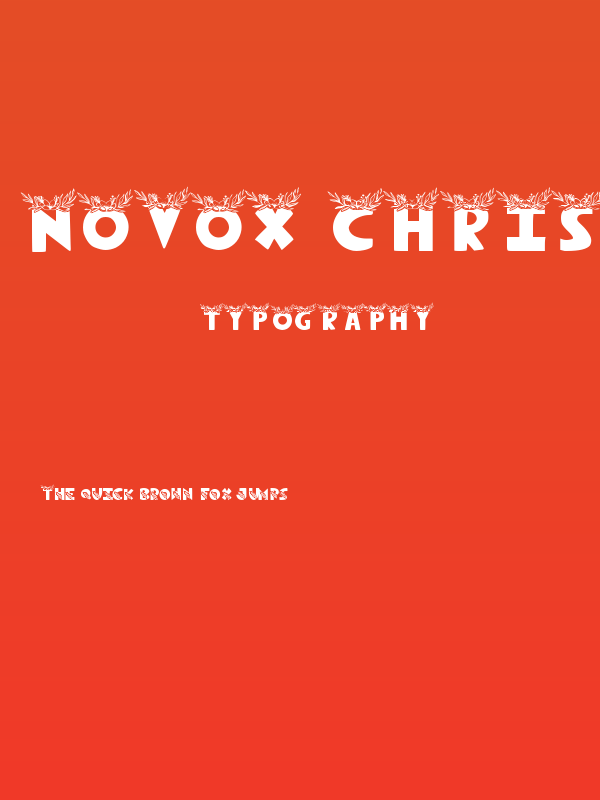 Novox Christmas Poster