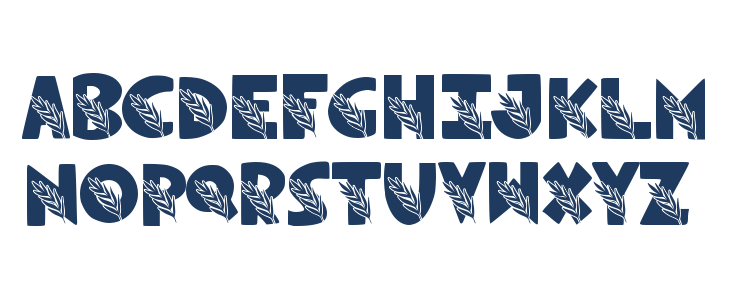 Novox Christmas Lowercase