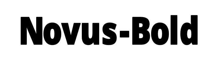 Novus-Bold  baixar fontes gratis