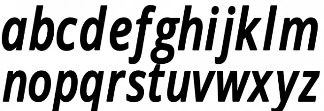 Novus-Italic Caratteri MINUSCOLO